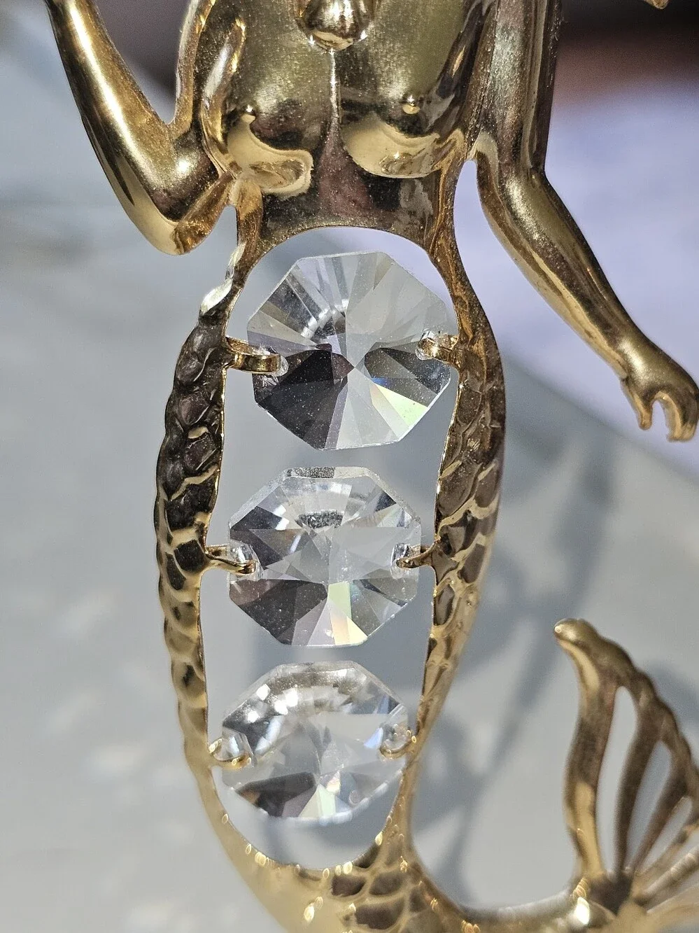 Crystal Millennium Gold Plated 5